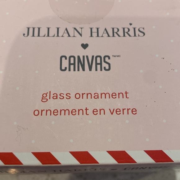 Jillian Harris x Canvas Christmas Glass Ornament - Picture 3 of 4
